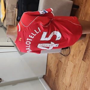 Mario Balotelli Liverpool Warrior Jersey